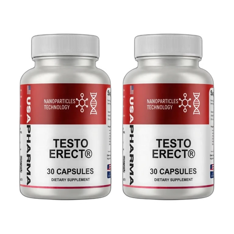 TestoErect 2 Bottle Supply – 60 Day Package